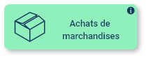 Bloc Achats de marchandises