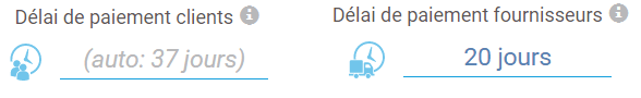 Delai de paiement clients et fournisseurs