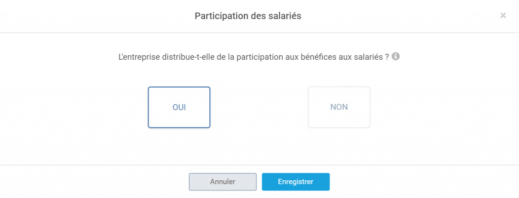 interface participation des salariés