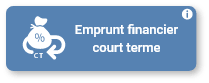 Bloc Emprunt financier court terme